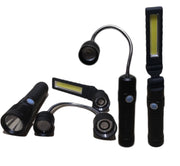 TORCIA LED MULTIFUNZIONE BL-X8 RICARICABILE LED CREE COn BASE MAGNETICA