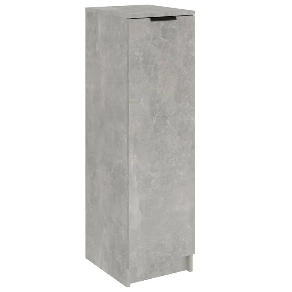 Scarpiera mobile contenitore per scarpe mobile per ingresso/corridoio/soggiorno 30 x 35 x 100 cm legno ingegnerizzato grigio 02_0021804