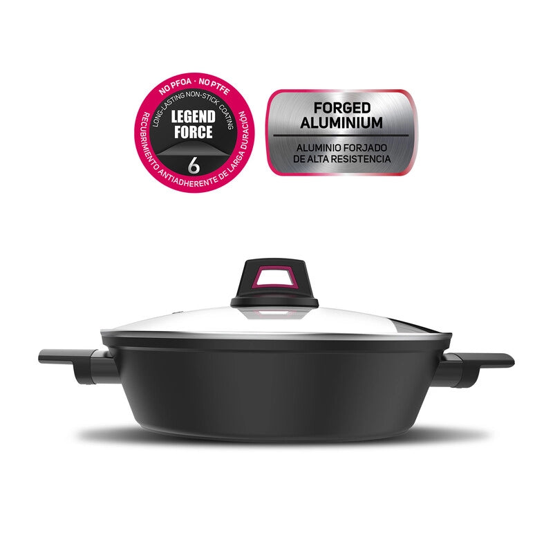 CASSERUOLA TAURUS KCK4028L D 28 CM C/COPERCHIO