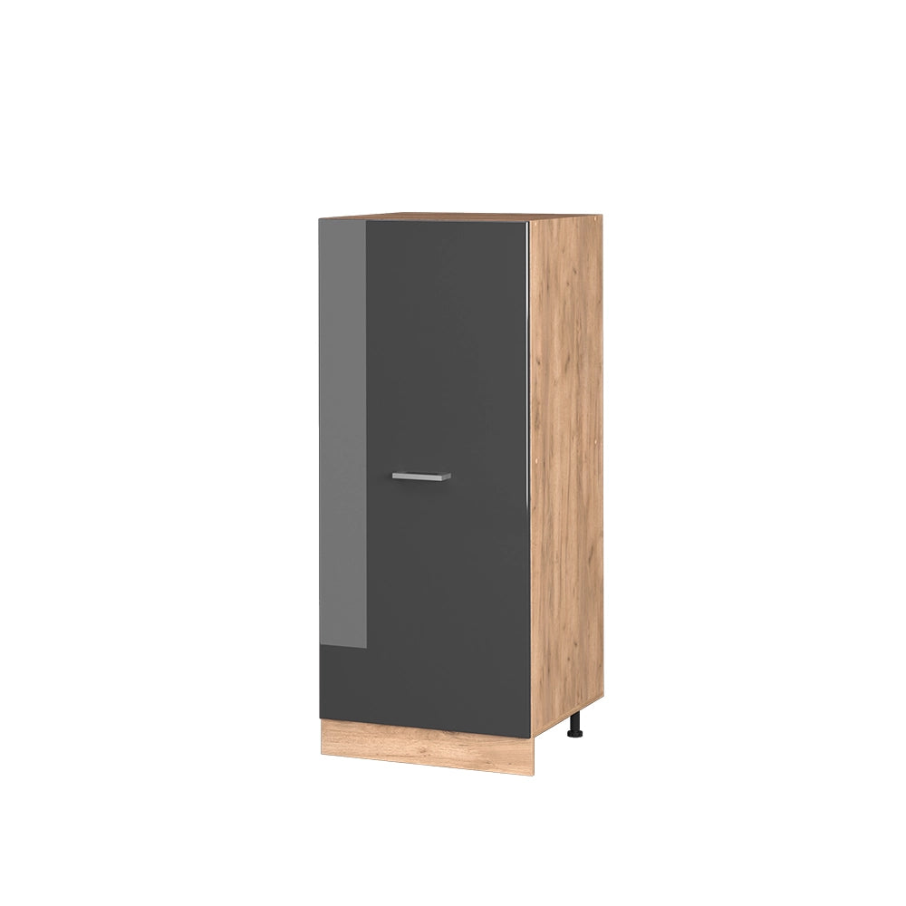 Mobile cucina dispensa R-Line Antracite lucido/Rovere dorato 60 cm Vicco