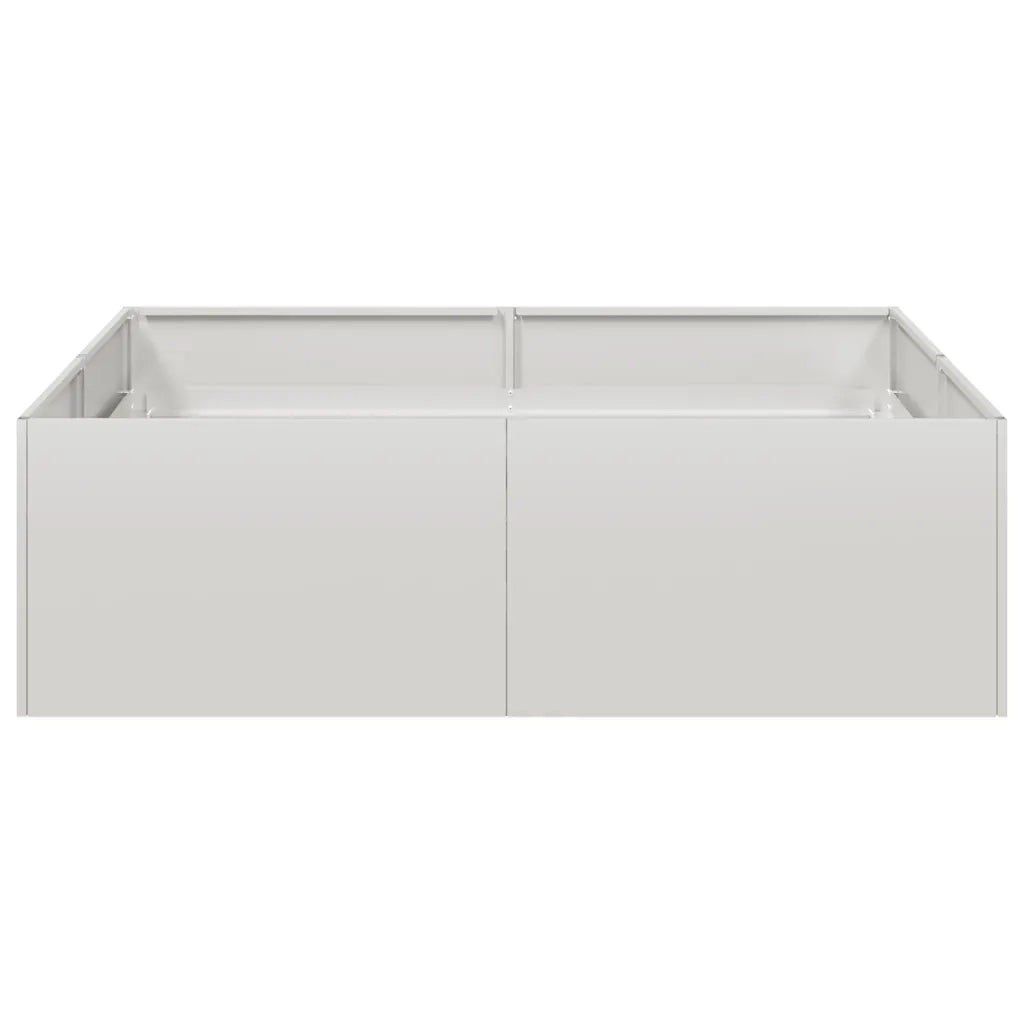 Fioriera 100x100x30 cm in Acciaio Inox 860812