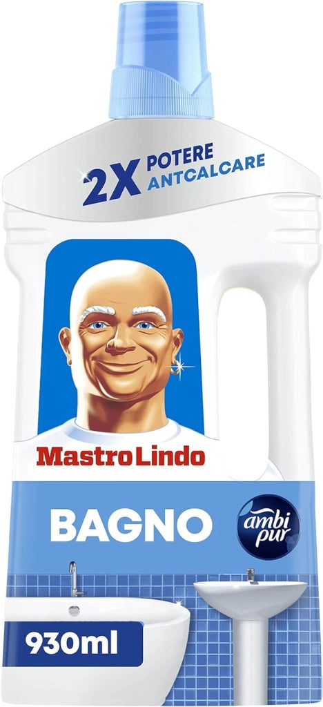 MASTROLINDO DETERGENTE ANTICALCARE IN FORMATO DA 930ML BAGNO