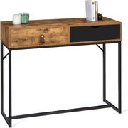 Consolle di design industriale a 2 cassetti CHICAGO