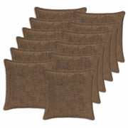 Federa 12 pcs HOUTEN Marrone Chiaro 40 x 40 cm 917073