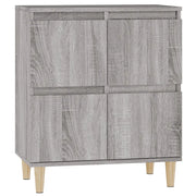 Credenza | Madia | Buffet da pranzo | Armadio da pranzo Grigio Sonoma 60x35x70 cm in Legno Multistrato