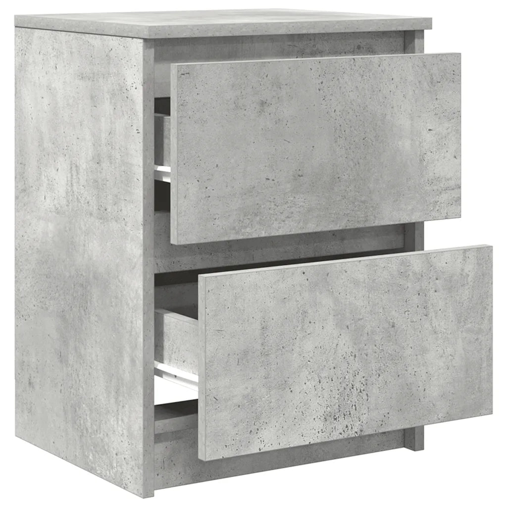 Mobile Porta TV Grigio Cemento 40x35x54 cm in Legno Multistrato 861772
