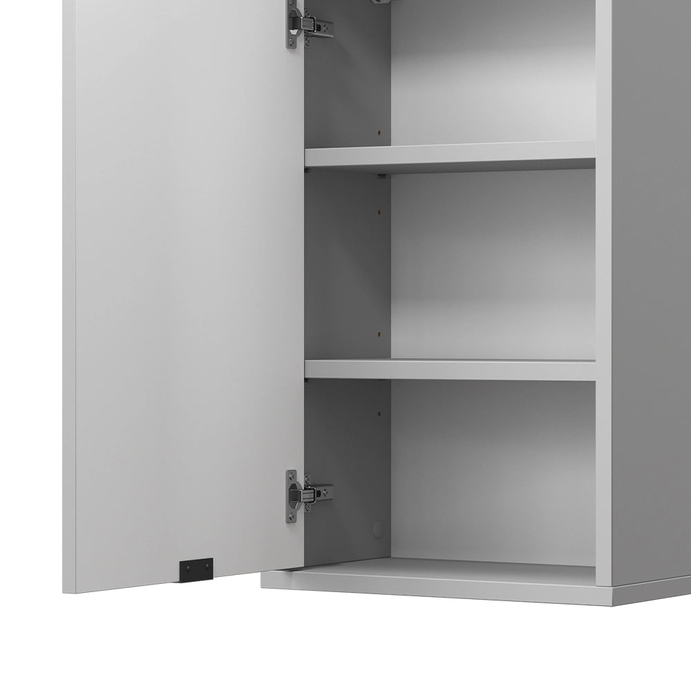 Mobile bagno Eliza Grigio 40 x 65 cm con 2 ripiani Vicco