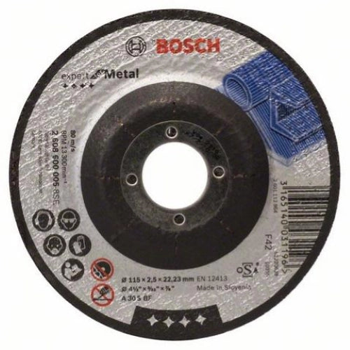 MOLA TAGLIO 115 X 2,5 METALLO C.DEPRES.
