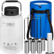 Serbatoio Cryogenico da 10L - Contenitore di Azoto Liquido - Dremel in Alluminio - Per Carichi Pesanti