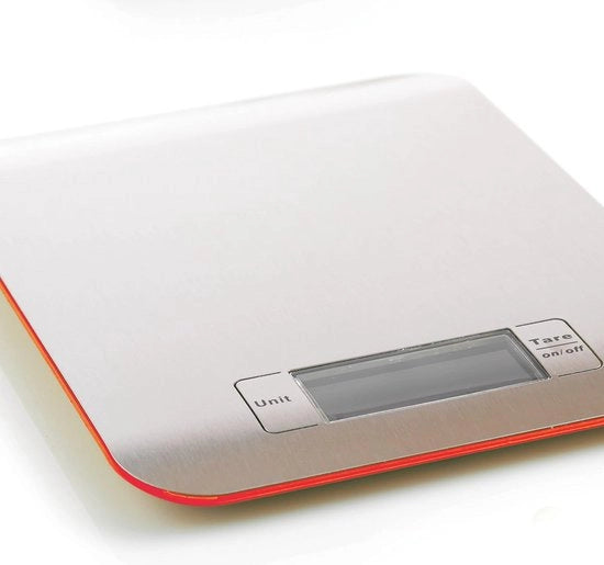 Ponderatore da cucina fino a 5 kg con funzione tara e visualizzazione digitale