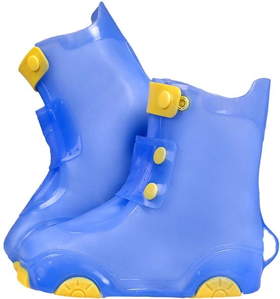 Calzature impermeabili per bambini, unisex | Regolabili calzature impermeabili per bambini. Blu: M