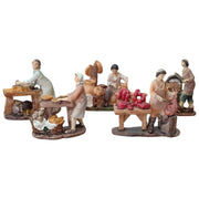 MESTIERI PRESEPE 9CM ARTIGIANALI DIPINTI A MANO