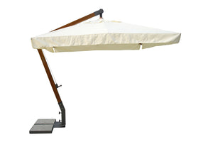 Ombrellone da giardino a braccio decentrato 3x4 mod. Bahamas OD13BAPL