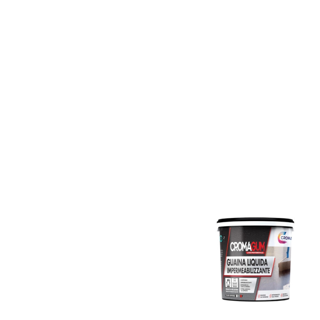 GUAINA LIQUIDA CROMAGUM 1L BIANCA.