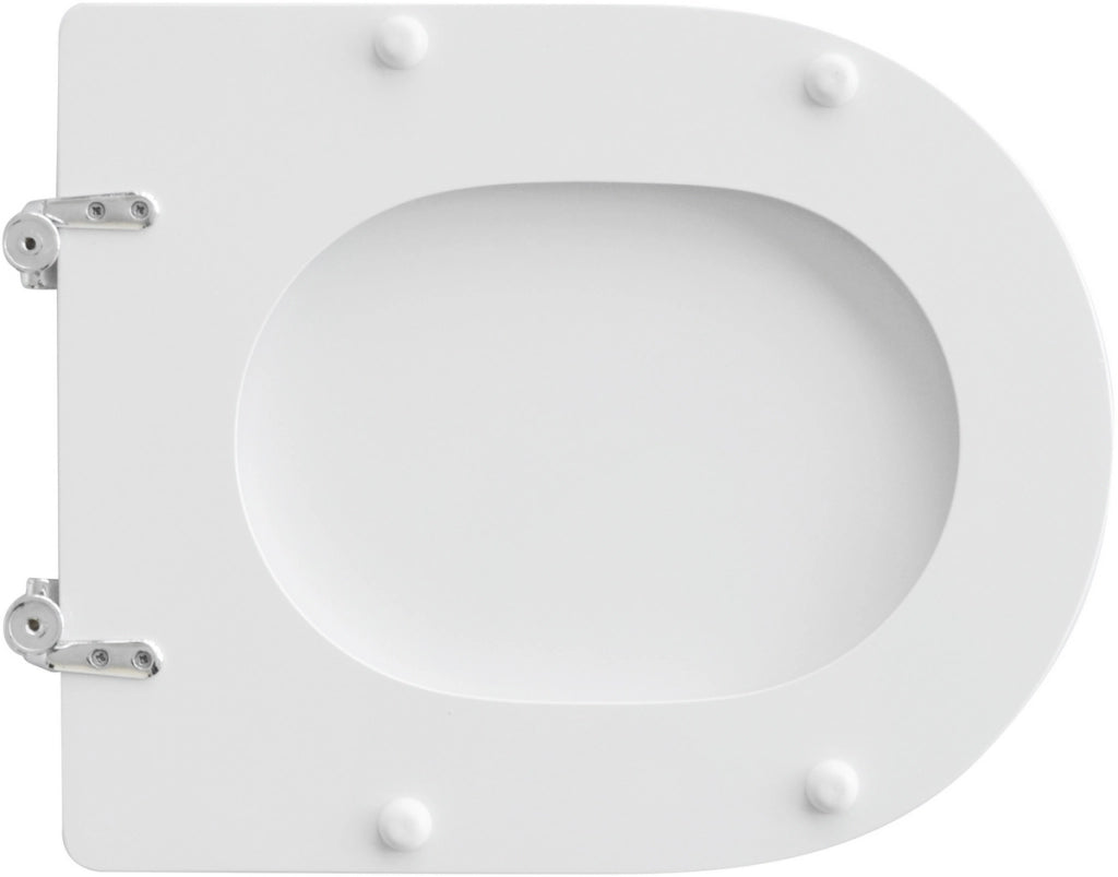 SEDILE WC PER GLOBO VASO MISURA BIANCO FORMA 7- Bianco- CW- pezzi 1