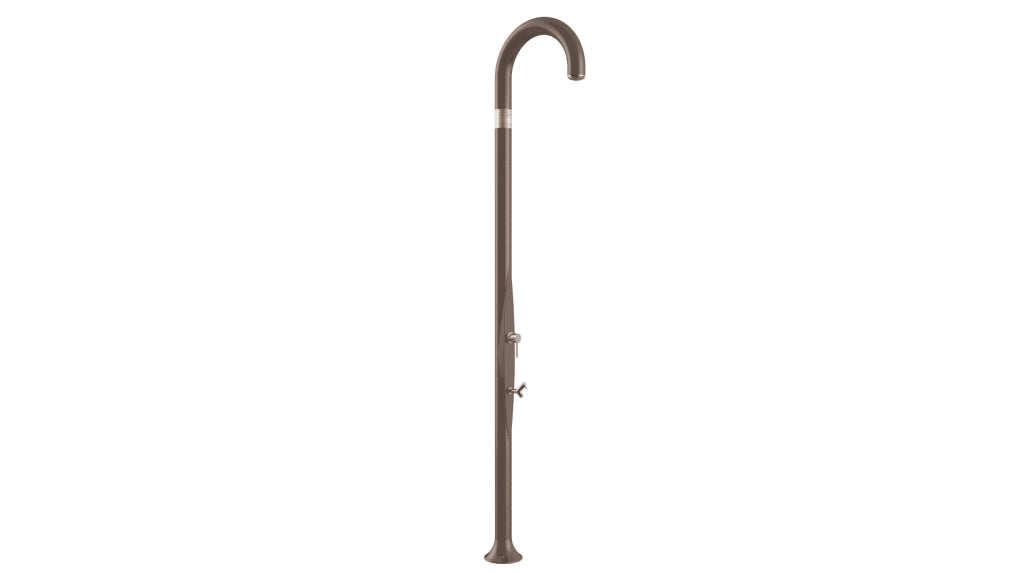 Doccia da Esterno Giardino Miscelatore e Lavapiedi Arkema Funny Yin Dove Grey