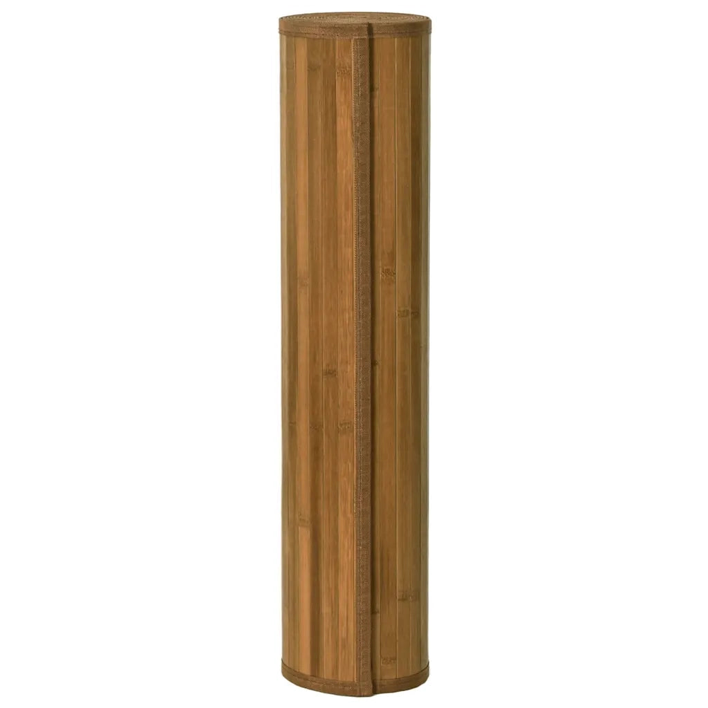 Tappeto Rettangolare Marrone 60x100 cm in BambÃ¹