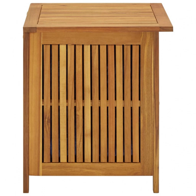 Sgabello Portaoggetti da esterno Ezooza Anversa in legno di acacia 60 x 50 x 58 cm