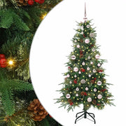 Albero di Natale Artificiale con Rami Pieghevoli Verde 150 cm 3397408