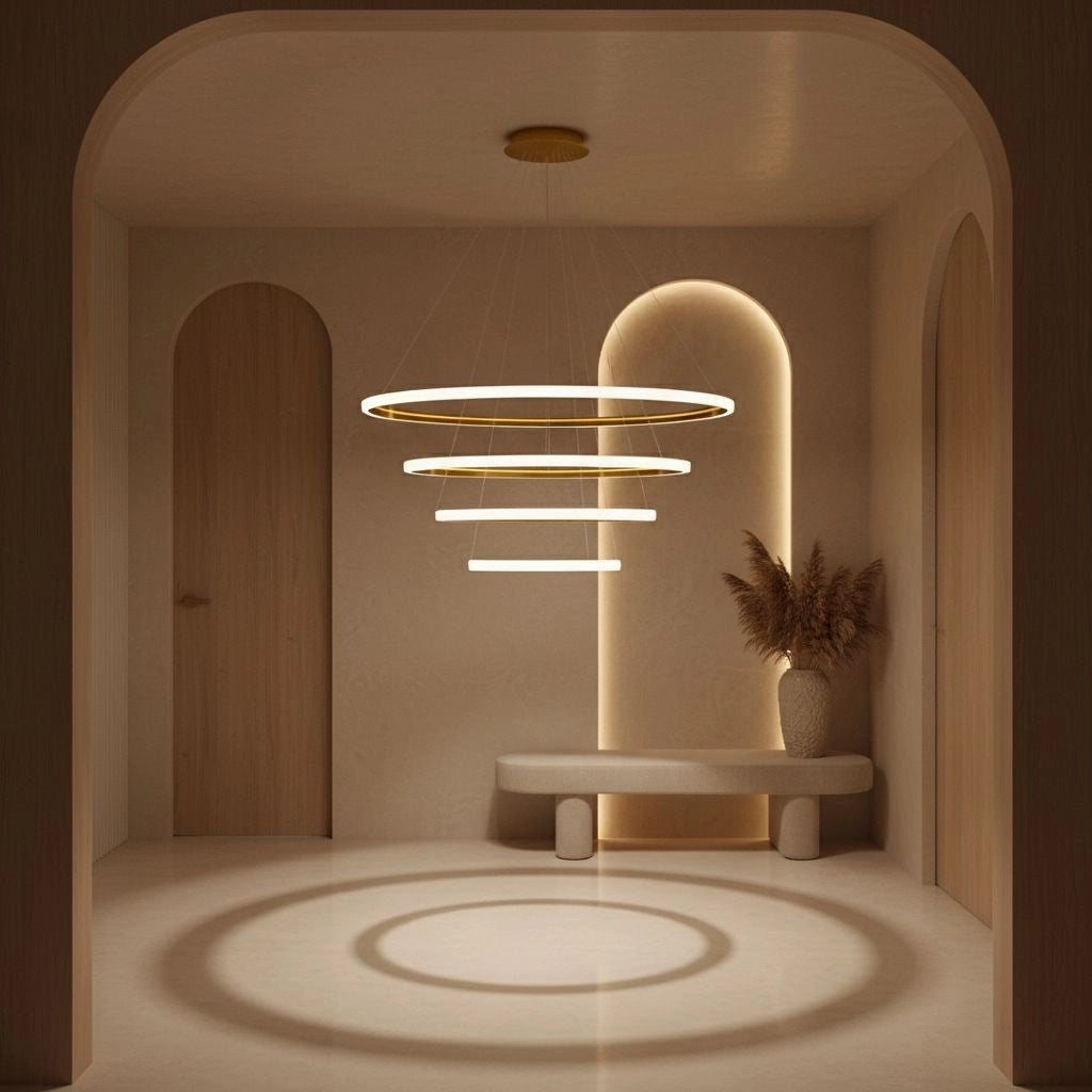 Lampada A Sospensione Lhj009-cp4 Gold