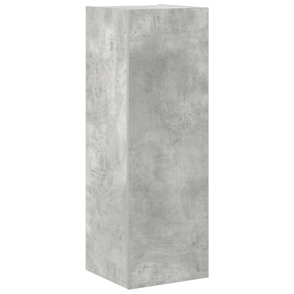 Set di Mobili Porta TV 4 pz Grigio Cemento in Legno Multistrato 3114625