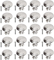 20 Pezzi di Maniglie in Acciaio Inossidabile per Cucina per Maniglie di Cassetto Maniglie di Porta Maniglie di Dresser Maniglie di Cassetto per Scrivania Maniglie di Libreria (Argento)
