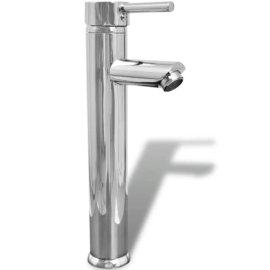 Lavello Bagno con Miscelatore in Ceramica Ovale Bianco cod mxl 54016