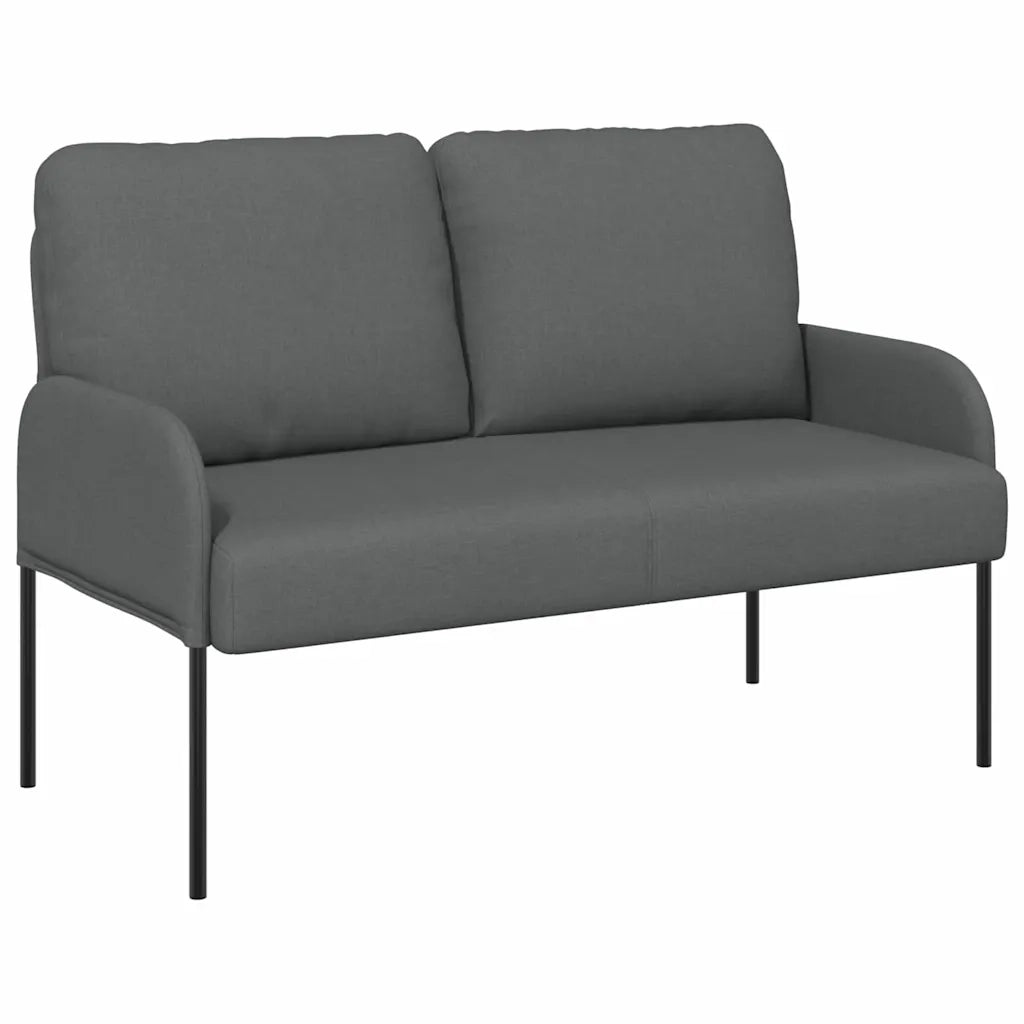 Divani con cuscino 110cm Grigio scuro Legno compensato