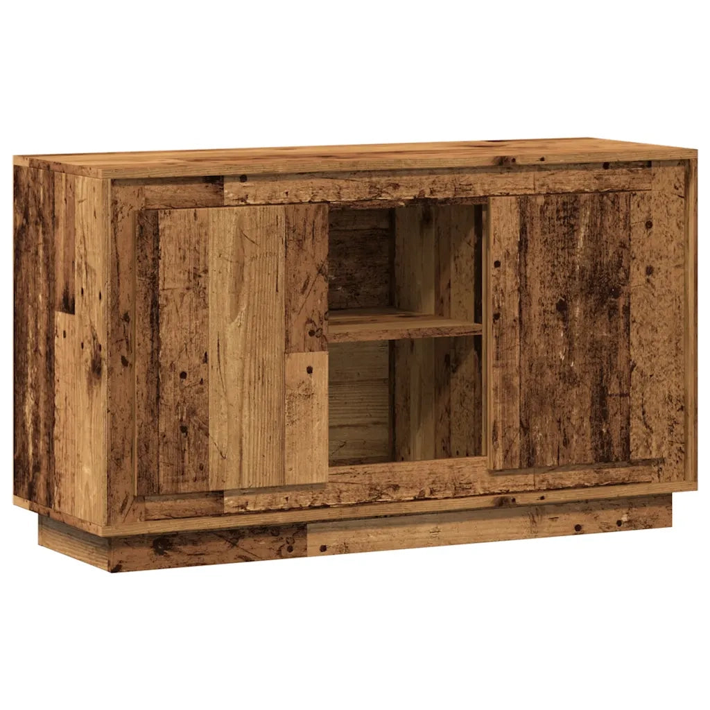Credenza-Buffet-Armadio da cucina Legno Antico 102x35x60 cm in Legno Multistrato