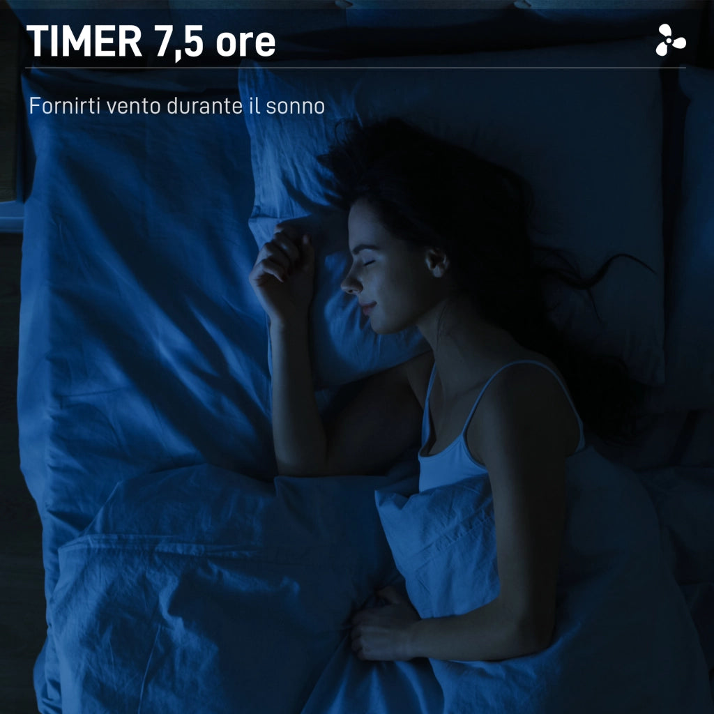 Ventilatore Nebulizzatore da Terra 44,5x38,5x120 cm con Serbatoio 3L 3 Modalità e 3 Velocità Nero