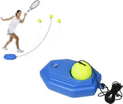 Allenamento Tennis Trainer con Regolazione - Apparecchio di Allenamento per Tennis - Ballo di Allenamento - Base con Valvola - Strumento di Autostudio - Migliora la Tua Coordinazione - Apparecchio di Allenamento per Tennis