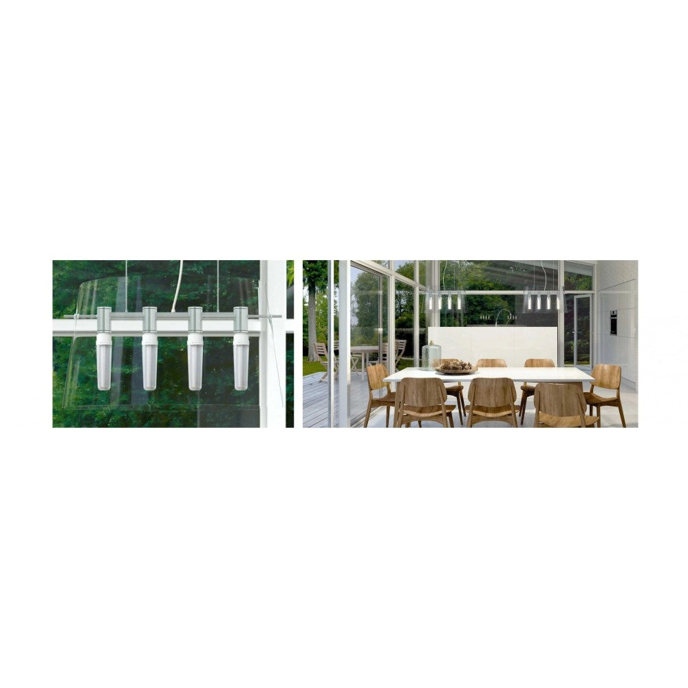 Lampadina cilindrica a led 10W E27 PL T40 4000k