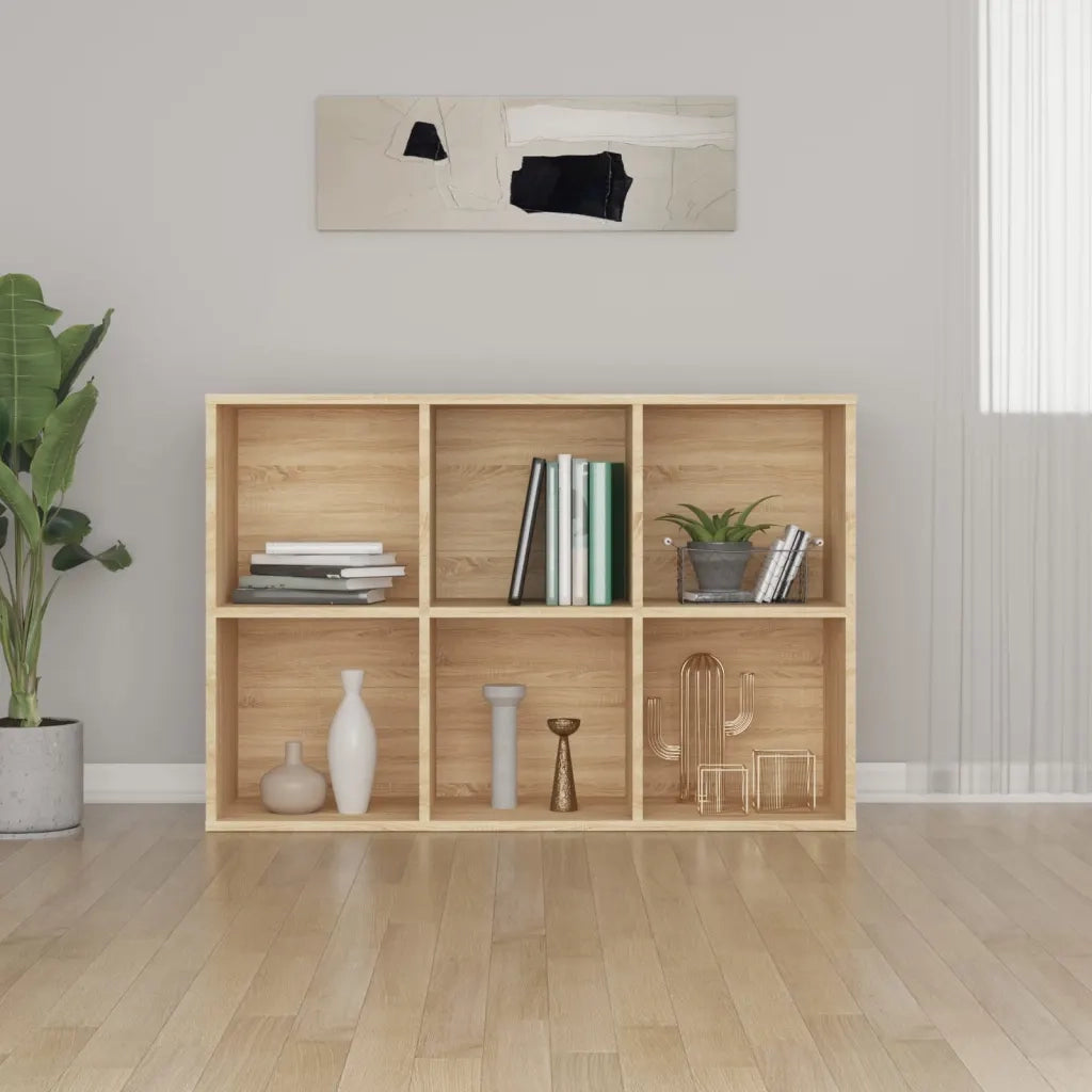 Libreria/Credenza Rovere Sonoma 66x30x97,8 cm in Truciolato cod mxl 8803