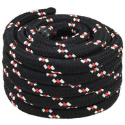 Corda multiuso 40 mm 25 m Nero e Rosso PP 3473073