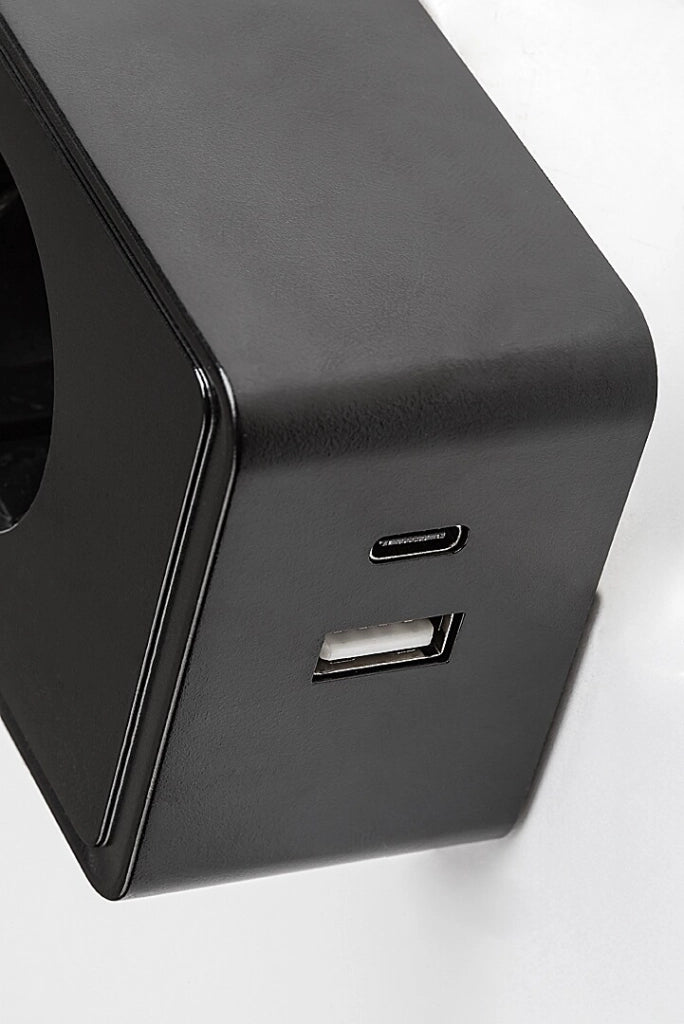 Lampada da parete LED Tivro nera Rabalux