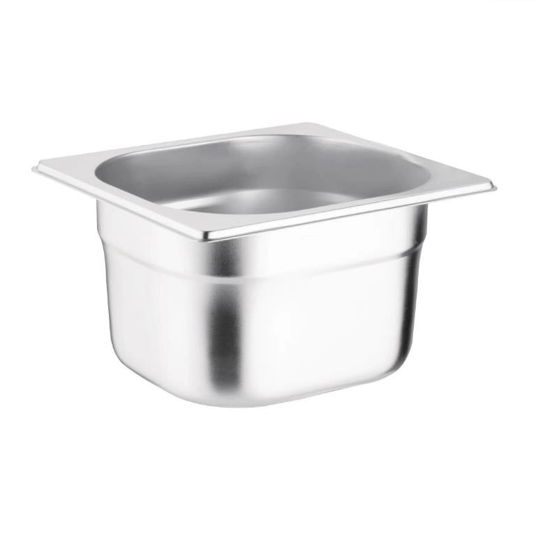 Contenitore Gastronomia in Acciaio Inox 17,6 x 16,2 x 10 cm