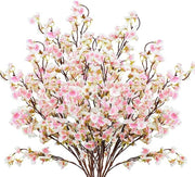 Fiori di ciliegio artificiali - 5 pezzi - Fiori di carta - Decorazione interna/esterna - Stele lunghe 100 cm - Realistici e duraturi - Fiori artificiali