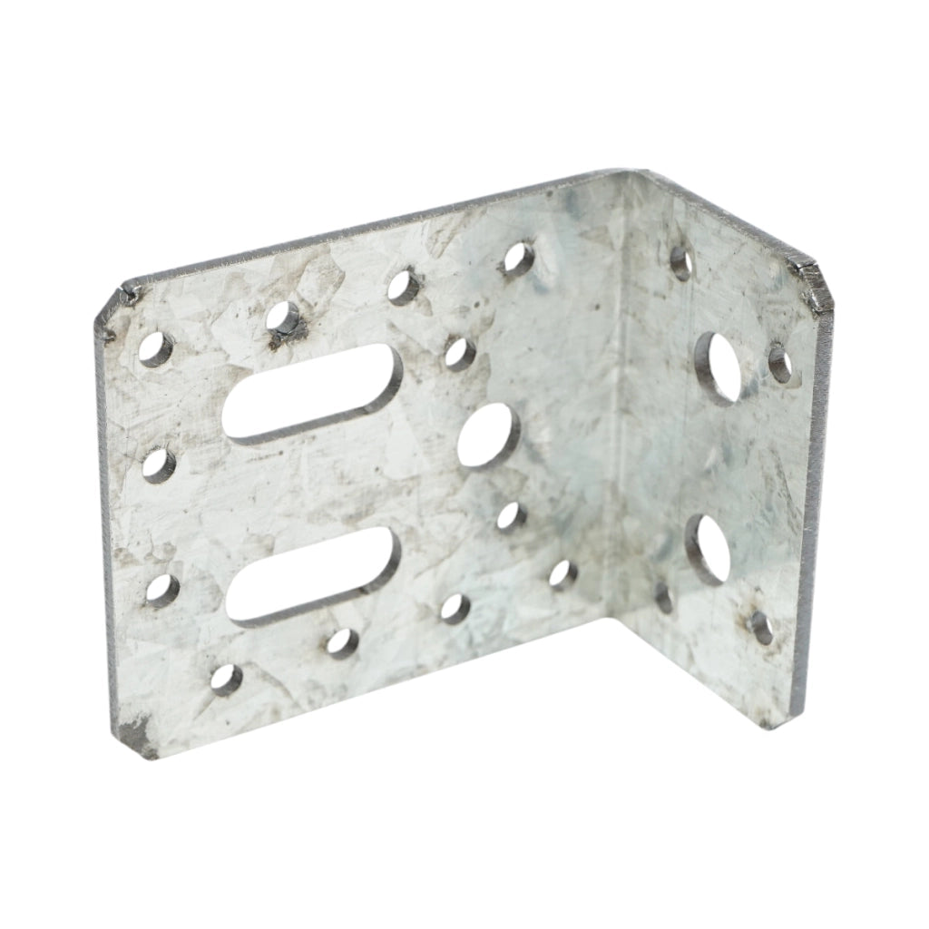 Biella regolabile 90x48x76mm, spessore 3mm, acciaio zincato