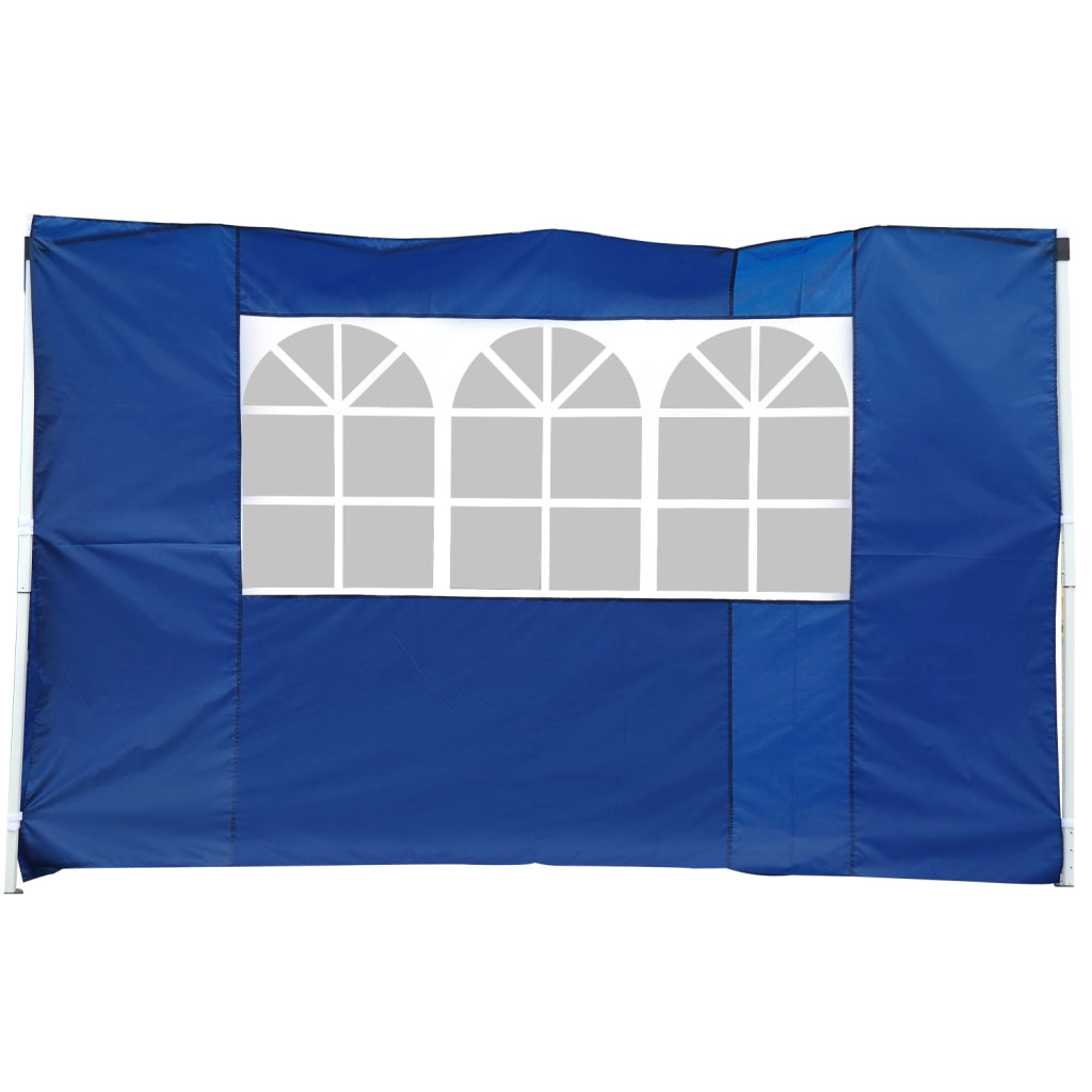 Pareti Laterali per Gazebo 3x3 m ¨C zephmum ¨C 300x200 cm, Blu, Oxford