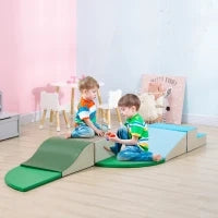 Set Costruzioni Morbide per Bambini 1-3 Anni da 6 Pezzi, in PU ed EPE Multicolore