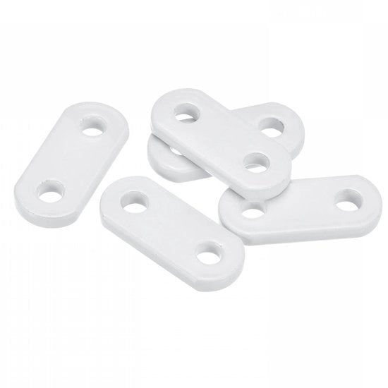 Pesi per corda da doccia in acciaio inossidabile - 10 pezzi - Peso 17 g - Dimensioni 38 x 17 x 4,5 mm