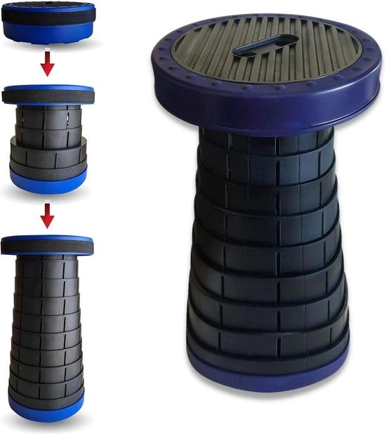 Voukkruk Telescopica con 3 Posizioni per 100 kg - Ideale per Spiaggia, Campeggio, Giardino e Montagna