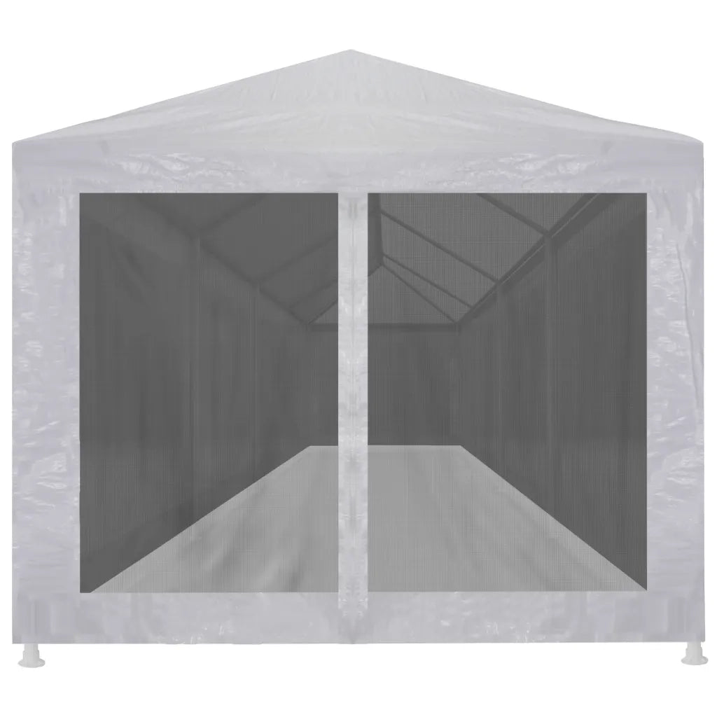 Tenda per Feste con 10 Pareti in Rete-Tenda da campeggio 12x3 m