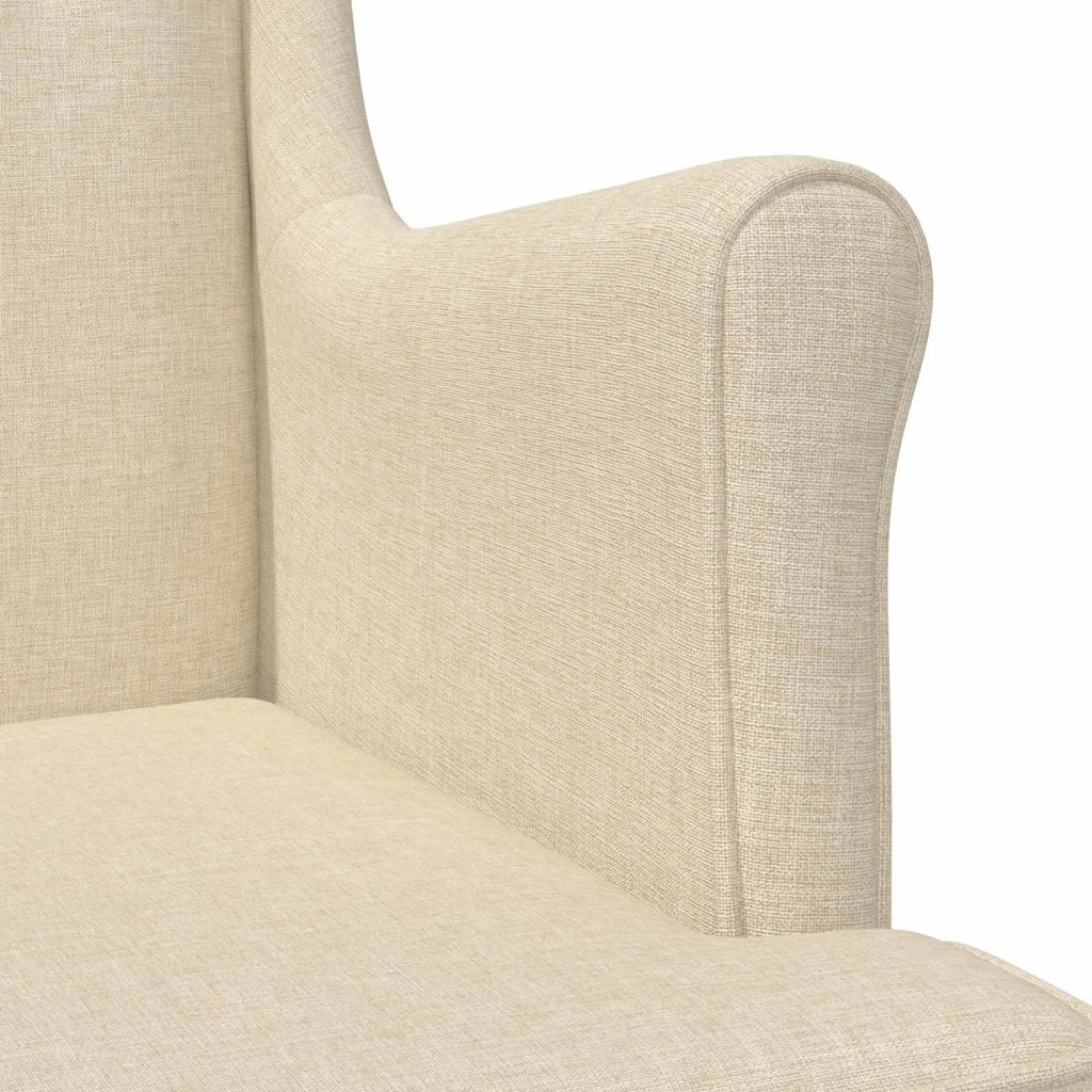 Poltrona | Sedia Relax Crema Tessuto