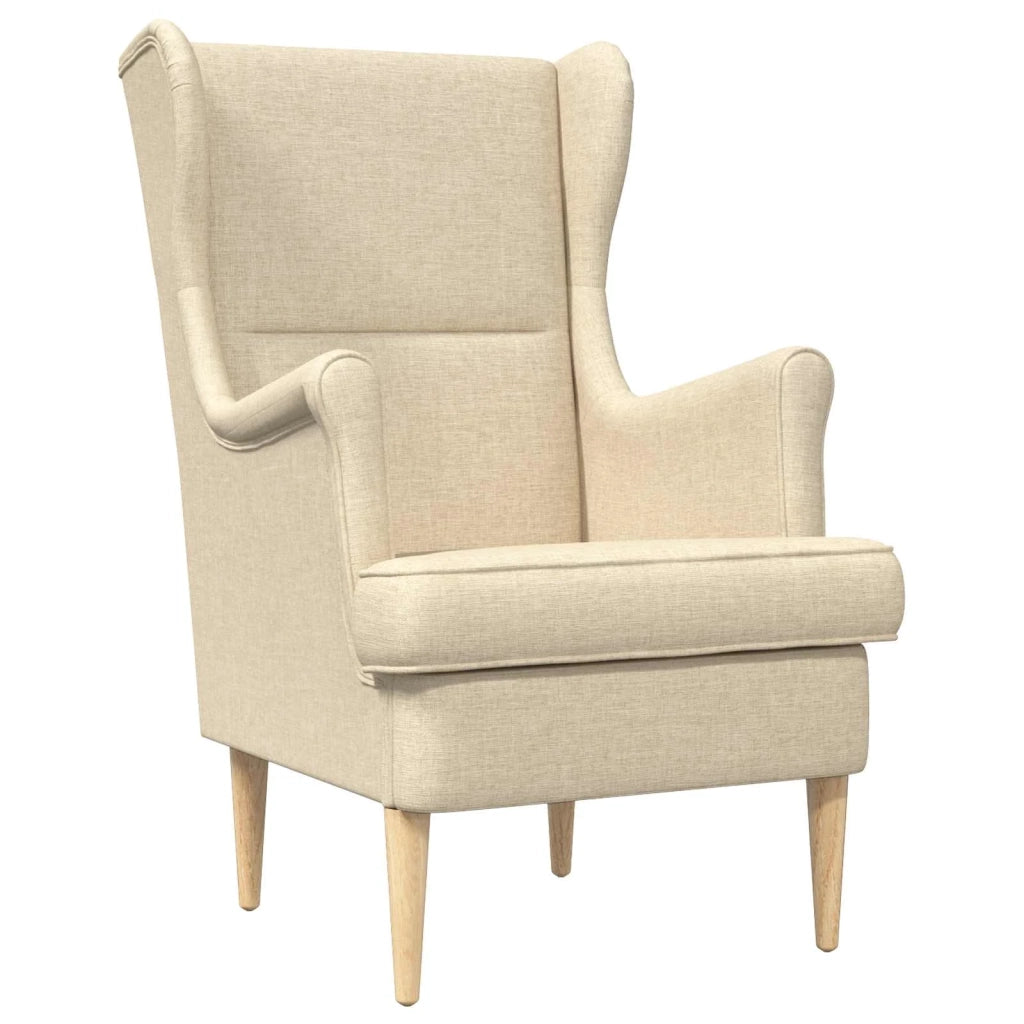 Poltrona | Sedia Relax Crema Tessuto