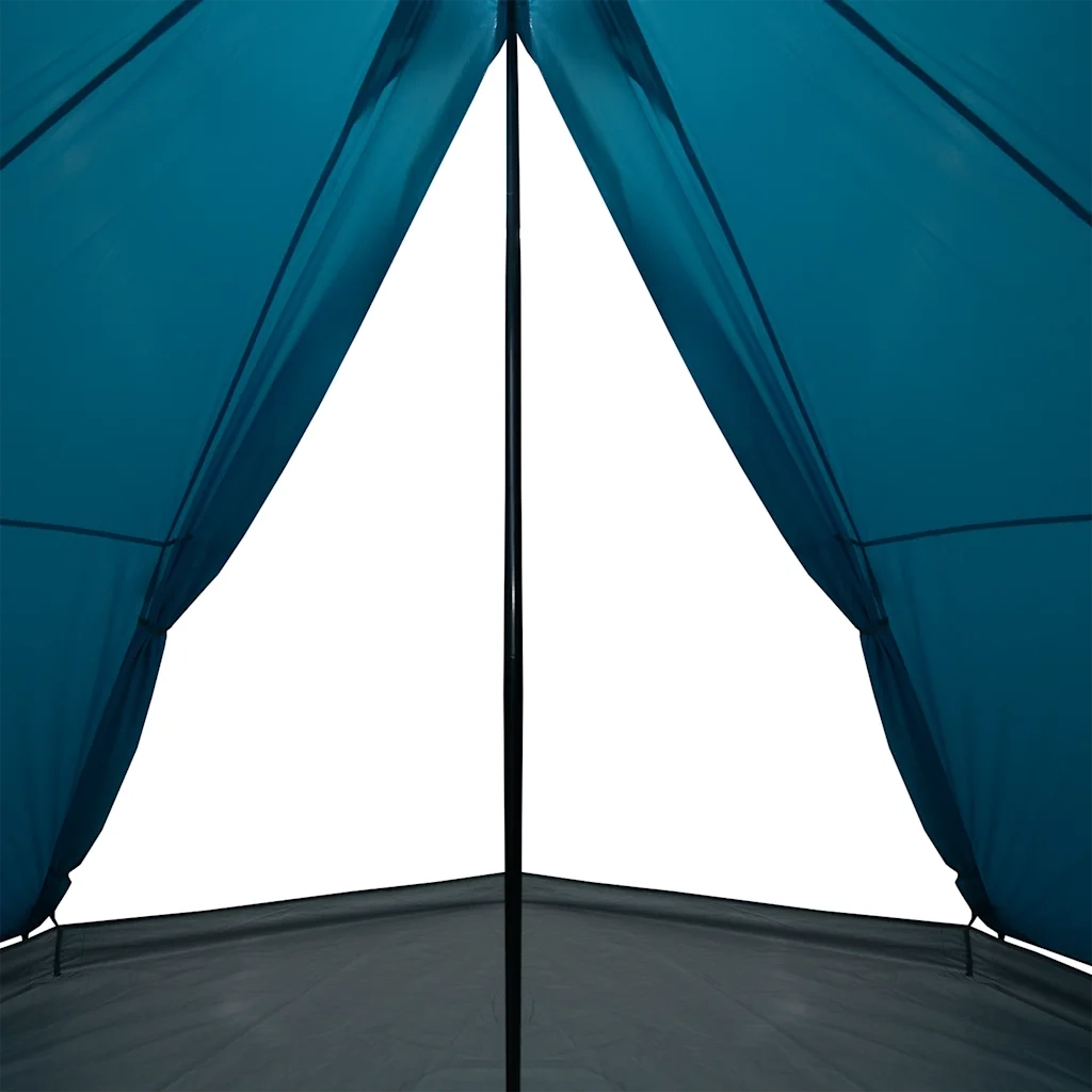 Tenda Familiare Tipi per 8 Persone Blu Impermeabile 94583