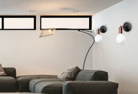 Lampada Da Muro Metallico Rose Gold 392205