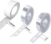 Set di 3 Rotoli per Arcobaleno e Catena - Ideale per Feste - Inclusi Punti di Adesivo - Matrimoni e Compleanni - Decorazione Creativa