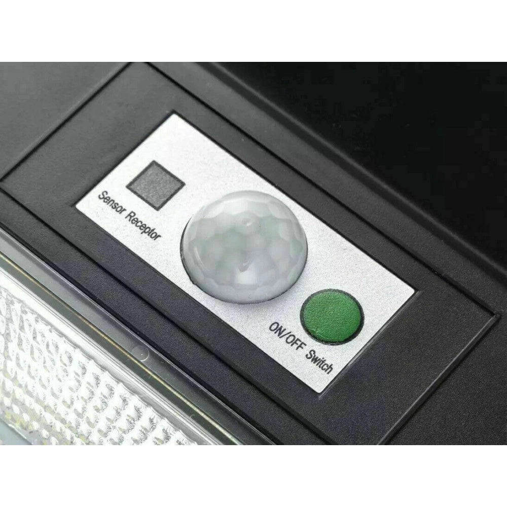 Trade Shop - Lampione Stradale 120led 120w Pannello Fotovoltaico Energia Solare Esterno Ip65 -