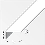 PROFILO BIANCO H.200 CM ELLE 30X15X1 MM- 5,0 pz